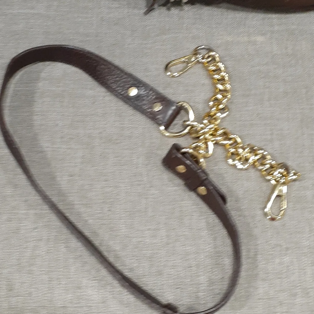 Cynthia Rowley brown  vegan leatherbrown s…